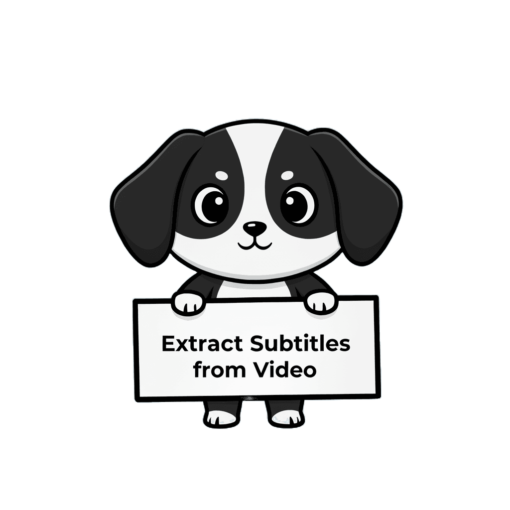 Extract Subtitles from Video Tool